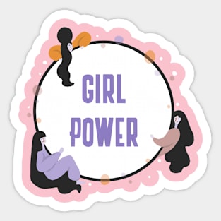 Girl power Sticker